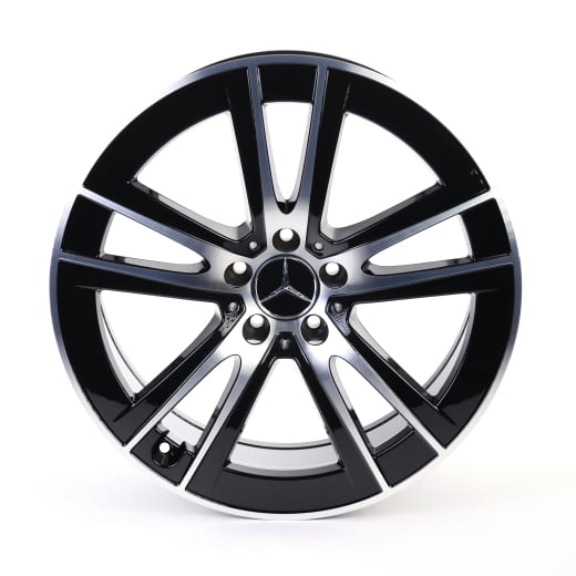 Juego de llantas 19 pulgadas GLC Coupé C254 negro Original Mercedes-Benz | A2544015700/5900 7X23-C254