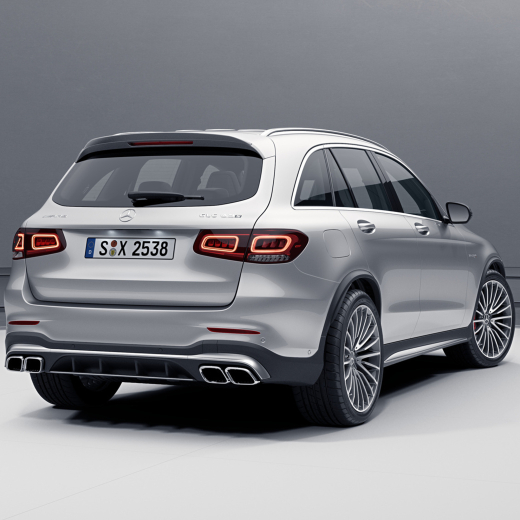 GLC 63 AMG 21 pulgadas llantas originales Mercedes-Benz X253/C253 de múltiples radios gris titanio | A2534015900/6000-7X21