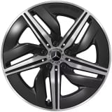Llantas AMG de 18 pulgadas CLA C174 de 5 radios negro torneado brillante
