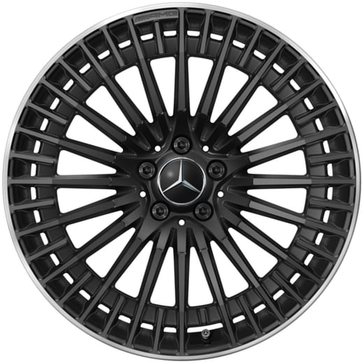 Llantas AMG 20 pulgadas EQA H243 multirradio negro mate | A2434010600 7X72-Satz
