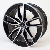Juego de llantas AMG de 20 pulgadas CLS C257, rueda de 5 radios dobles, negro, original Mercedes-Benz