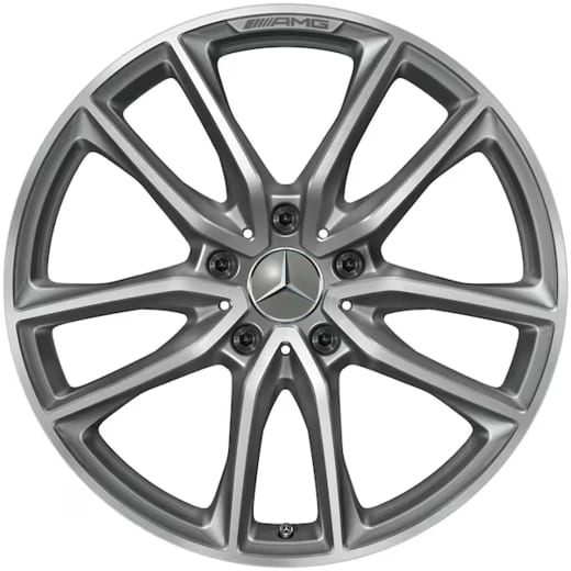 Juego de llantas AMG 20 pulgadas Clase G W465 gris titanio | A4634013900 7X21-W465
