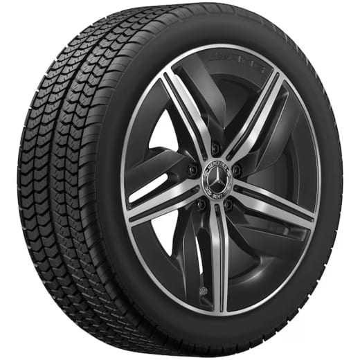 Llantas AMG CLA EQ X174 18 pulgadas negro Original Mercedes-Benz | A1744011200/1300 7X23-X174