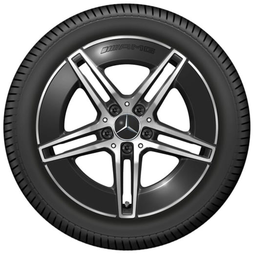 Llantas AMG 18 pulgadas CLE C236 Coupé negras Original Mercedes-AMG | A2364011700/4800 7X23-C236