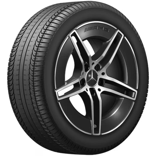 Llantas AMG 18 pulgadas CLE C236 Coupé negras Original Mercedes-AMG | A2364011700/4800 7X23-C236