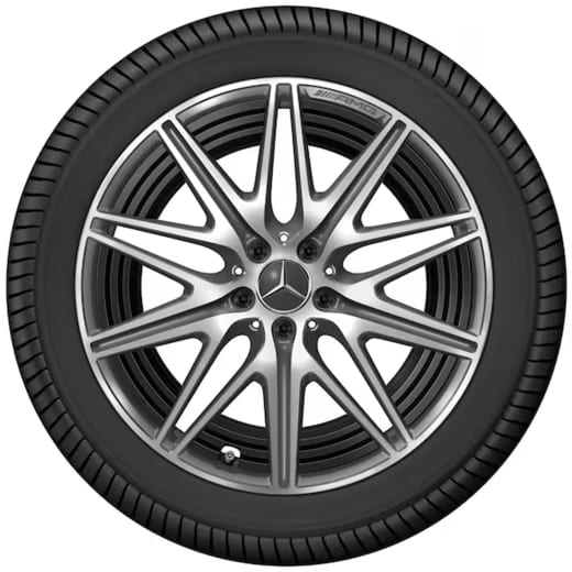 Llantas AMG GLC 43 63 Coupé C254 20 pulgadas originales Mercedes-Benz gris tantalio | A2544000600/0200-C254