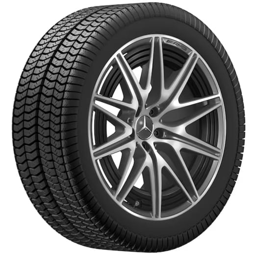 Llantas AMG GLC 43 63 Coupé C254 20 pulgadas originales Mercedes-Benz gris tantalio | A2544000600/0200-C254