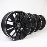 Llantas AMG GLC EQ SUV X540 21 pulgadas negras Original Mercedes-Benz