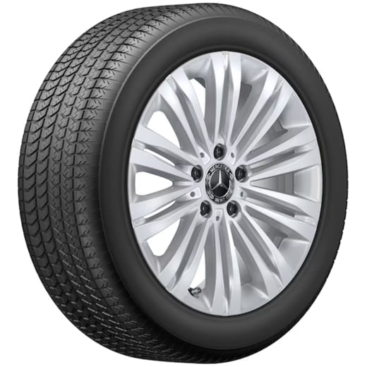 Llantas Clase C W206 17 pulgadas plata Original Mercedes-Benz | A2064014400 7X45-W206