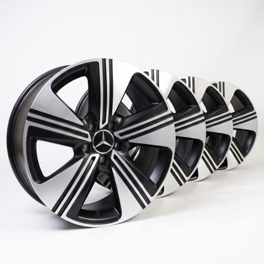 Llantas CLA C178 18 pulgadas negro Original Mercedes-Benz | A1744010300 7X23-X178