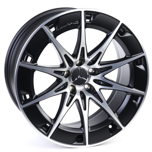 Llantas CLE 53 AMG 19 pulgadas C236 A236 negro mate Original Mercedes-AMG | A2364012700/2800-7X36