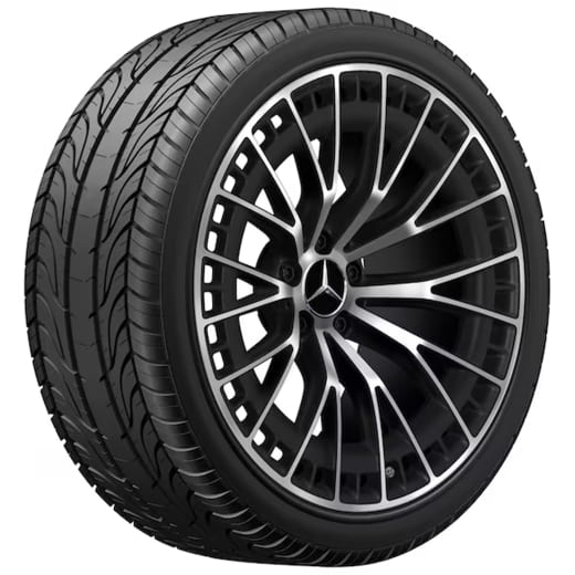 Llantas CLE 53 AMG 20 pulgadas C236 A236 negro mate original Mercedes-AMG | A2364012900/3000-7X36