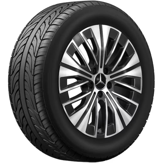 Llantas EQA H243 18 pulgadas negro Original Mercedes-Benz | A2434011800 7X23-H243