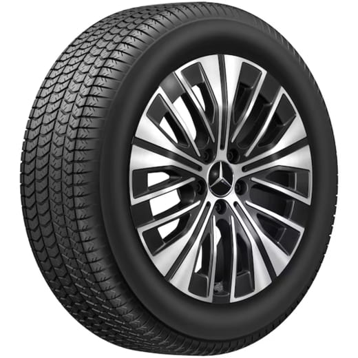 Llantas EQA H243 18 pulgadas negro Original Mercedes-Benz | A2434011800 7X23-H243