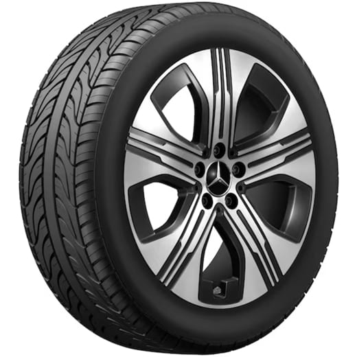 Llantas EQB X243 19 pulgadas negro Original Mercedes-Benz | A2434011900 7X23-X243