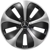 Llantas EQV W447 18 pulgadas negro Original Mercedes-Benz