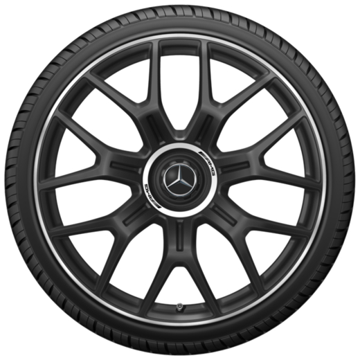Juego de llantas forjadas de 21 pulgadas GLC X254 SUV original Mercedes-AMG | A2544011600/-1700 7X71-X254