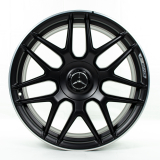 Juego de llantas forjadas AMG de 19 pulgadas CLA 45 118 cruz de radios negro original Mercedes-AMG