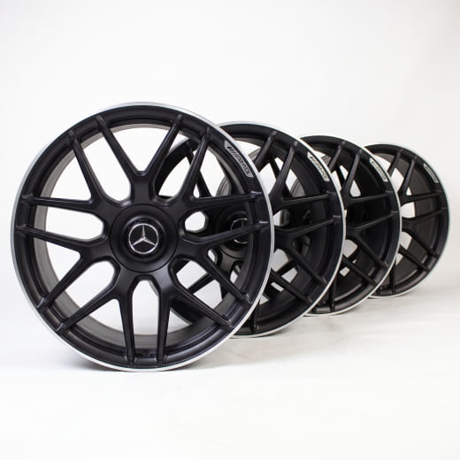 Juego de llantas forjadas AMG de 19 pulgadas CLA 45 W118 cruz de radios | A17740125007X71-118
