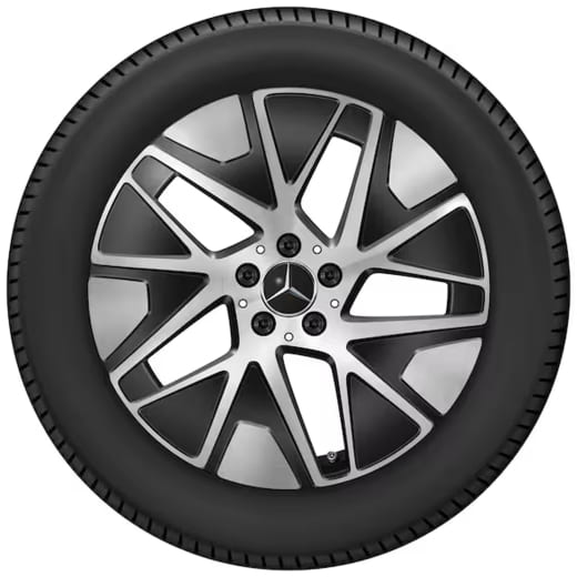 Llantas GLC SUV X540 19 pulgadas negro 5 radios triples original Mercedes-Benz | A5404010200/0300 7X23
