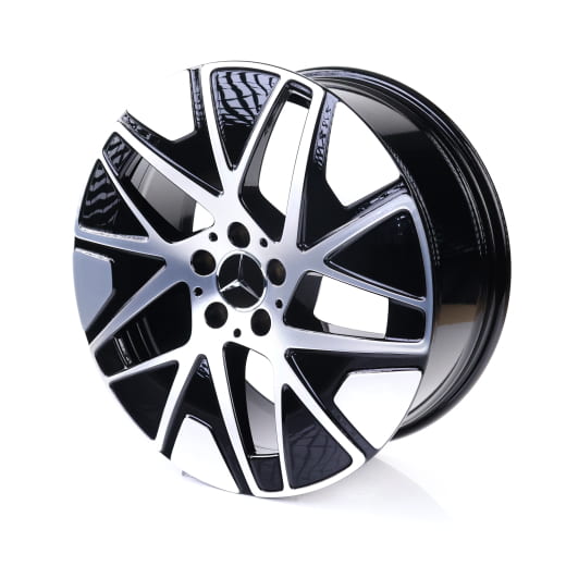 Llantas GLC SUV X540 19 pulgadas negro 5 radios triples original Mercedes-Benz | A5404010200/0300 7X23