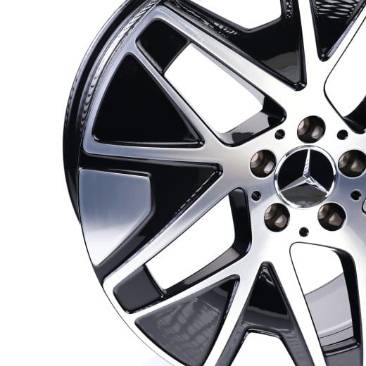 Llantas GLC SUV X540 19 pulgadas negro 5 radios triples original Mercedes-Benz | A5404010200/0300 7X23