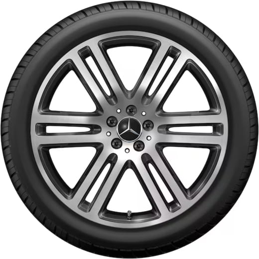 Llantas GLE SUV V167 21 pulgadas Original Mercedes-Benz negro | A1674012600/2800 7X23-V167