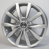 Juego de llantas de 17 pulgadas Dijon de 5 radios dobles VW Golf 7 VII original Volkswagen