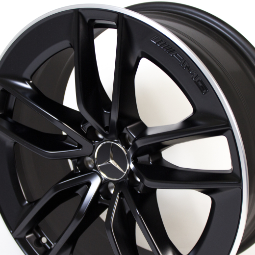 Juego de llantas AMG de 20 pulgadas de 5 radios dobles Edition 1 CLS C257 original de Mercedes-Benz | A2574013100/2200-7X71