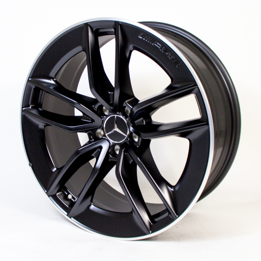 Juego de llantas AMG de 20 pulgadas de 5 radios dobles Edition 1 CLS C257 original de Mercedes-Benz | A2574013100/2200-7X71