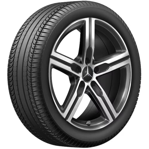 Llantas Mercedes-Benz CLA Shooting Brake X118 18 pulgadas 5 radios negro | A1774013200 7X23-X118