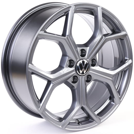 Llantas VW Golf 8 CD Berlina 18 pulgadas gris Huntsville Volkswagen original | 5H0071498 DM9-Golf8