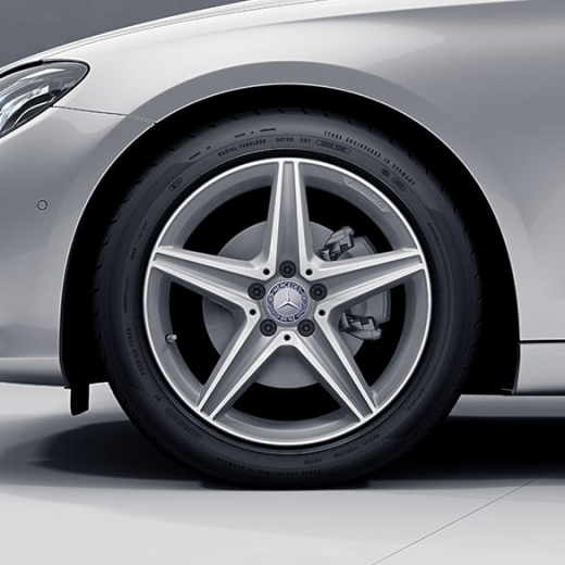 Llantas AMG de 5 radios 18 pulgadas gris titan Clase E W213 Original Mercedes-Benz | A21340118/1900-7X21