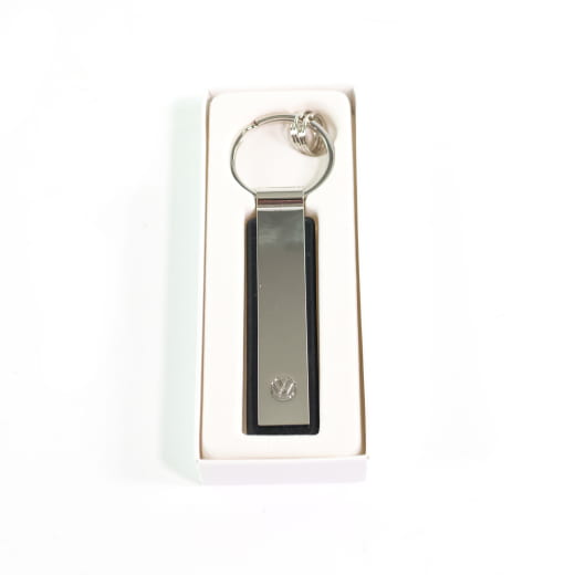 Llavero con logo New VW grabado en plata Original Volkswagen | 000087010BMYPN