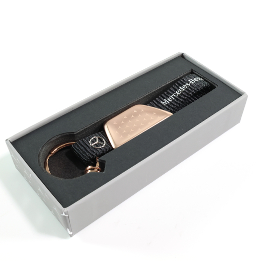 Llavero color oro rosa negro original Mercedes-Benz | B66959724