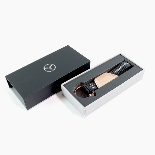 Llavero color oro rosa negro original Mercedes-Benz | B66959724