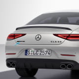 Logotipo AMG CLS C257 cromado oscuro original Mercedes-AMG