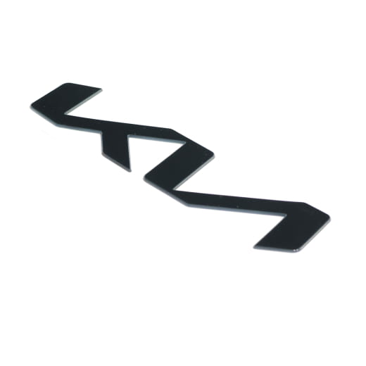 Logo Kia noir hayon capot avant 171mm | KIA-logo-black-171