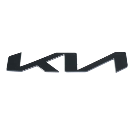 Logotipo Kia negro portón trasero capó frontal 171mm | KIA-logo-black-171