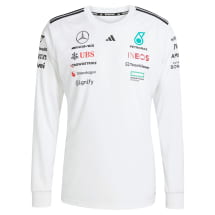 Longsleeve Men's Team adidas Mercedes-AMG Petronas F1 white | B67998183-87