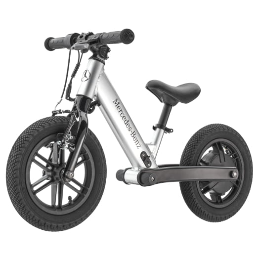 Loopfiets Kinder E-Balance zilver aluminium | B66959871