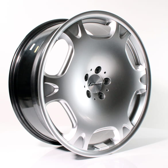 Lorinser 21 inch LM2R hyper zilver Mercedes-Benz S-Klasse  W | 222-LM2R-silver