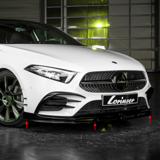 Lorinser spoiler anteriore Classe A W177 Mercedes-Benz | L488017700-Front