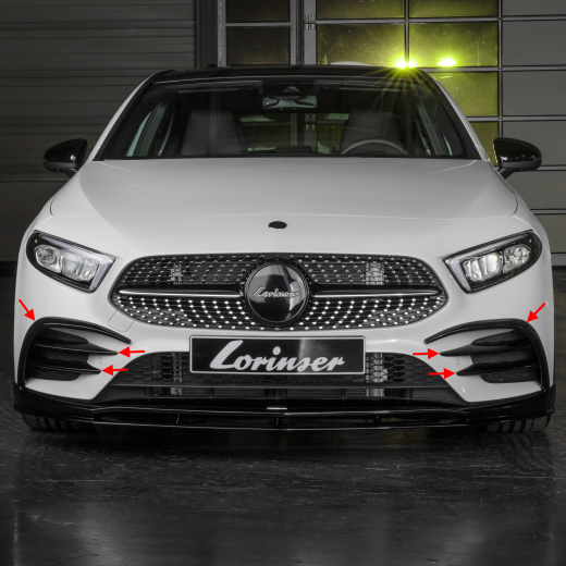 Lorinser Lüftungseinsätze Flaps A-Klasse W177 Mercedes-Benz | L488017750-flaps