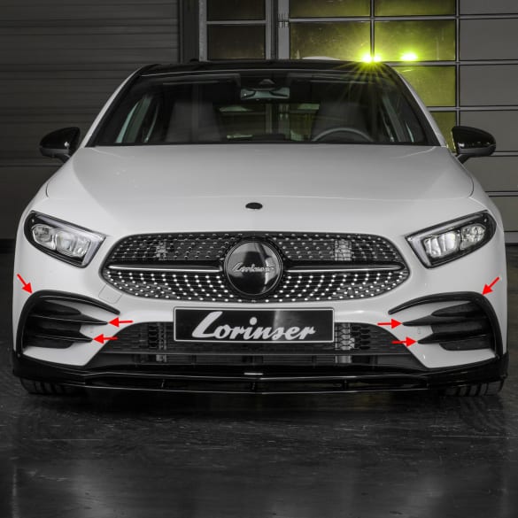 Lorinser Lüftungseinsätze Flaps A-Klasse W177 Mercedes-Benz | L488017750-flaps