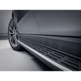 Marchepieds GLE SUV V167 aspect aluminium picots en caoutchouc original Mercedes-Benz