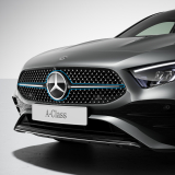 Cornice decorativa calandra nera Night Package Classe A W177 V177 Facelift Original Mercedes-Benz