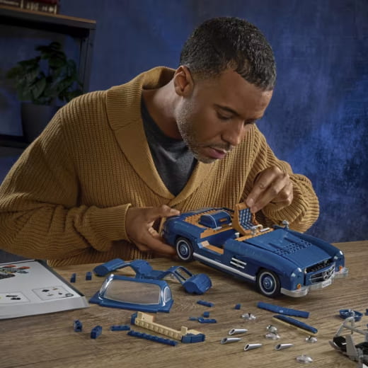 Mattel Brick Shop Hot Wheels Mercedes-Benz 300 SL HWW25 | B66041219