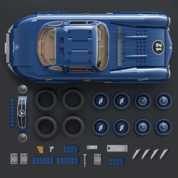 Mattel Brick Shop Hot Wheels Mercedes-Benz 300 SL HWW25 | 227.22189