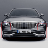 Paragolpes delantero Maybach facelift Clase S W222 original Mercedes-Benz